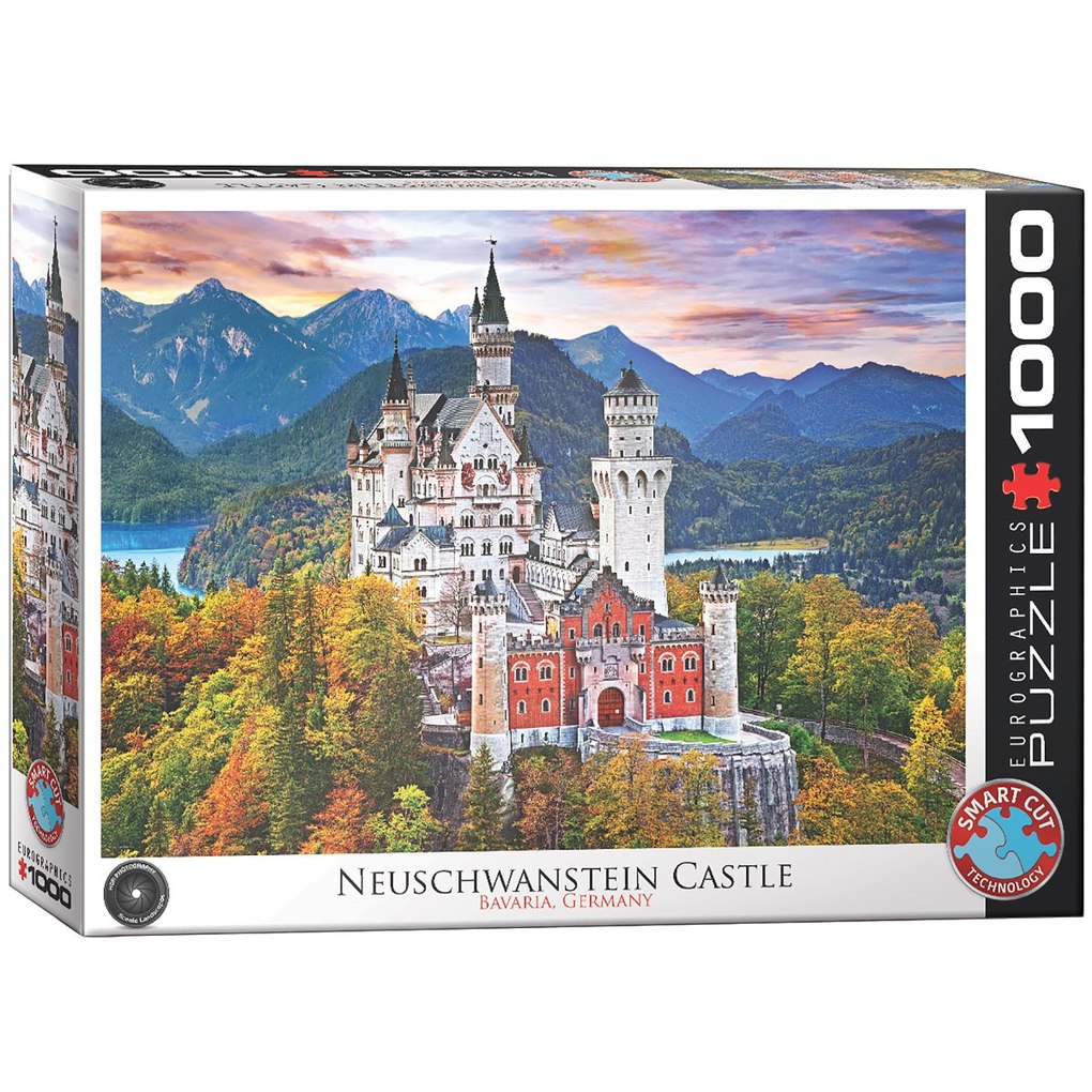 Eurographics 6000-0946 - Schloss Neuschwanstein in Deutschland Puzzle 1.000 Teile