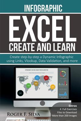 Excel Create and Learn - Infographic: Create Step-By-Step a Dynamic Infographic Dashboard. More Than 200 Images And 4 Exercises