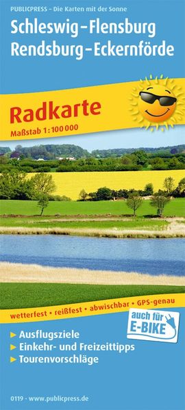 Schleswig - Flensburg - Rendsburg - Eckernförde 1:100 000