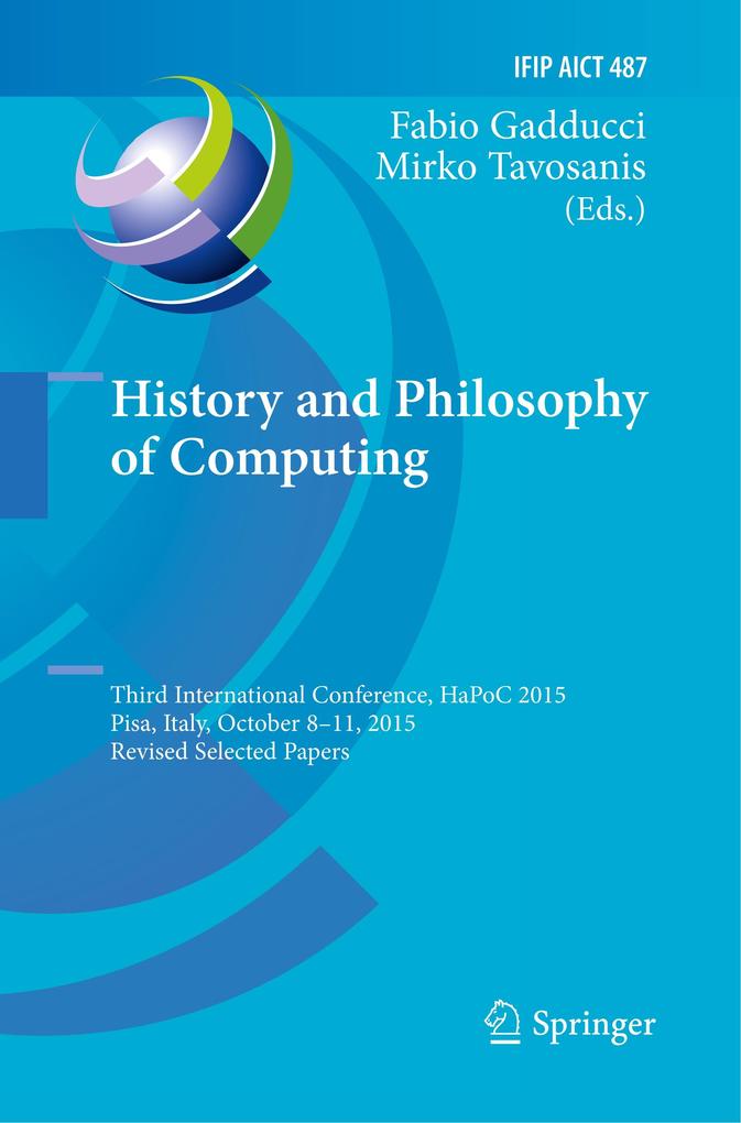History and Philosophy of Computing