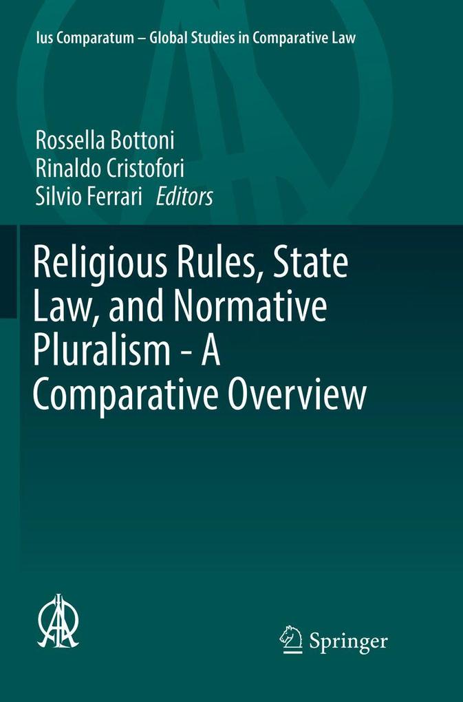 Religious Rules State Law and Normative Pluralism - A Comparative Overview