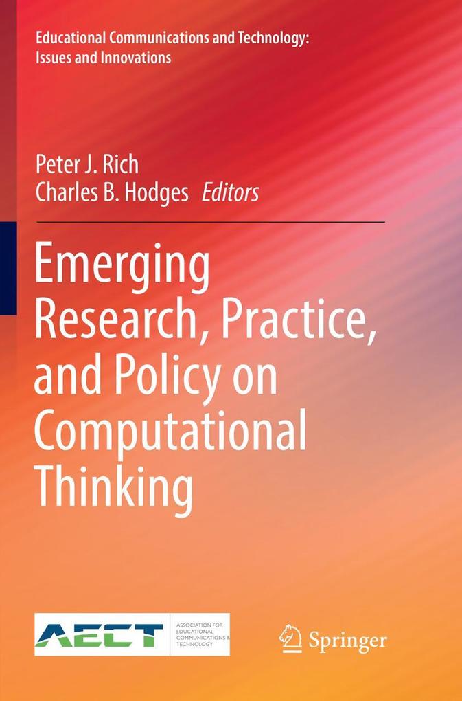 Emerging Research Practice and Policy on Computational Thinking
