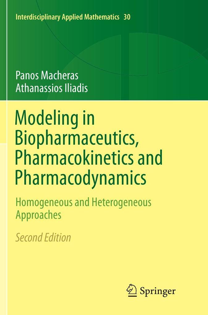 Modeling in Biopharmaceutics Pharmacokinetics and Pharmacodynamics