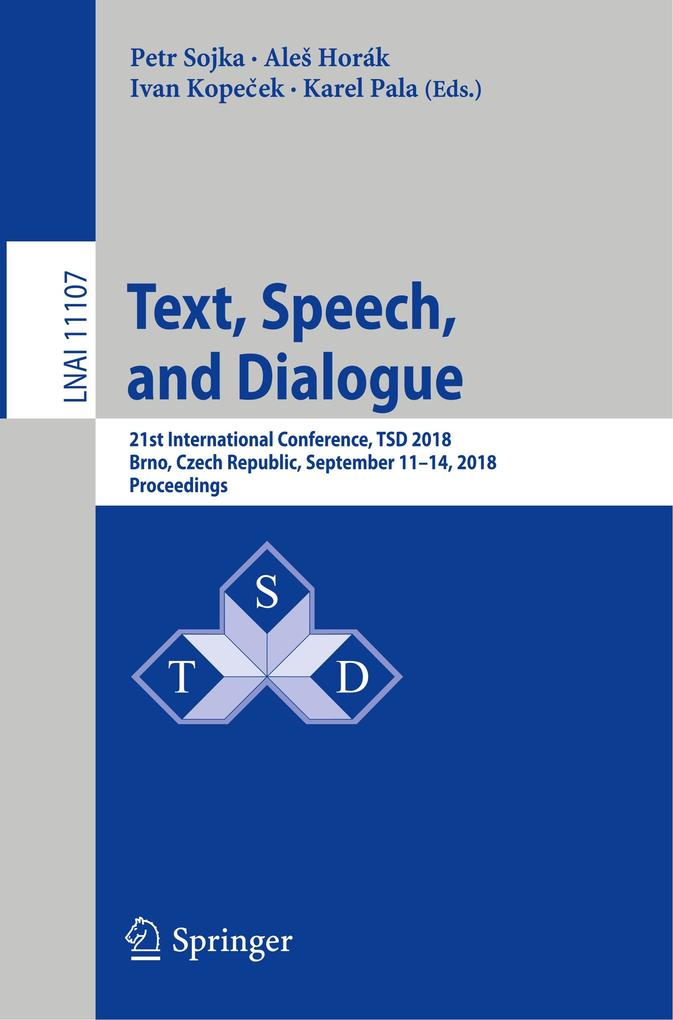 Text Speech and Dialogue