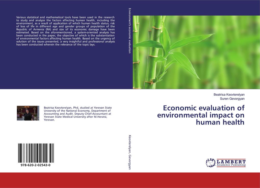 Economic evaluation of environmental impact on human health