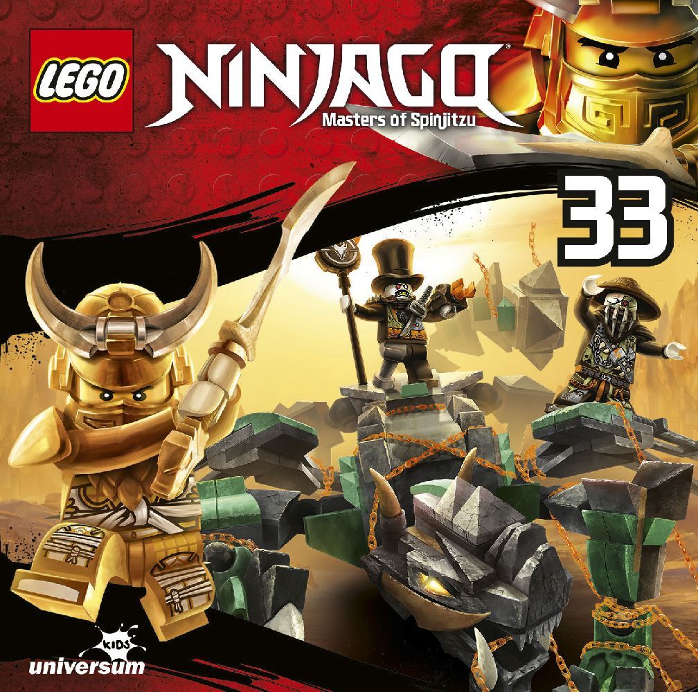 LEGO Ninjago Masters of Spinjitzu. Tl.33 1 Audio-CD