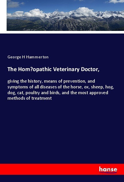 The Homopathic Veterinary Doctor
