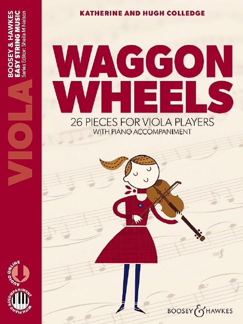 Boosey + Hawkes Waggon Wheels, Viola With Piano