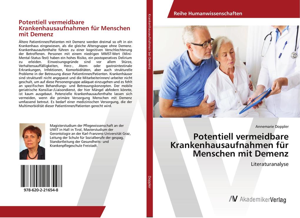 Potentiell vermeidbare Krankenhausaufnahmen für Menschen mit Demenz