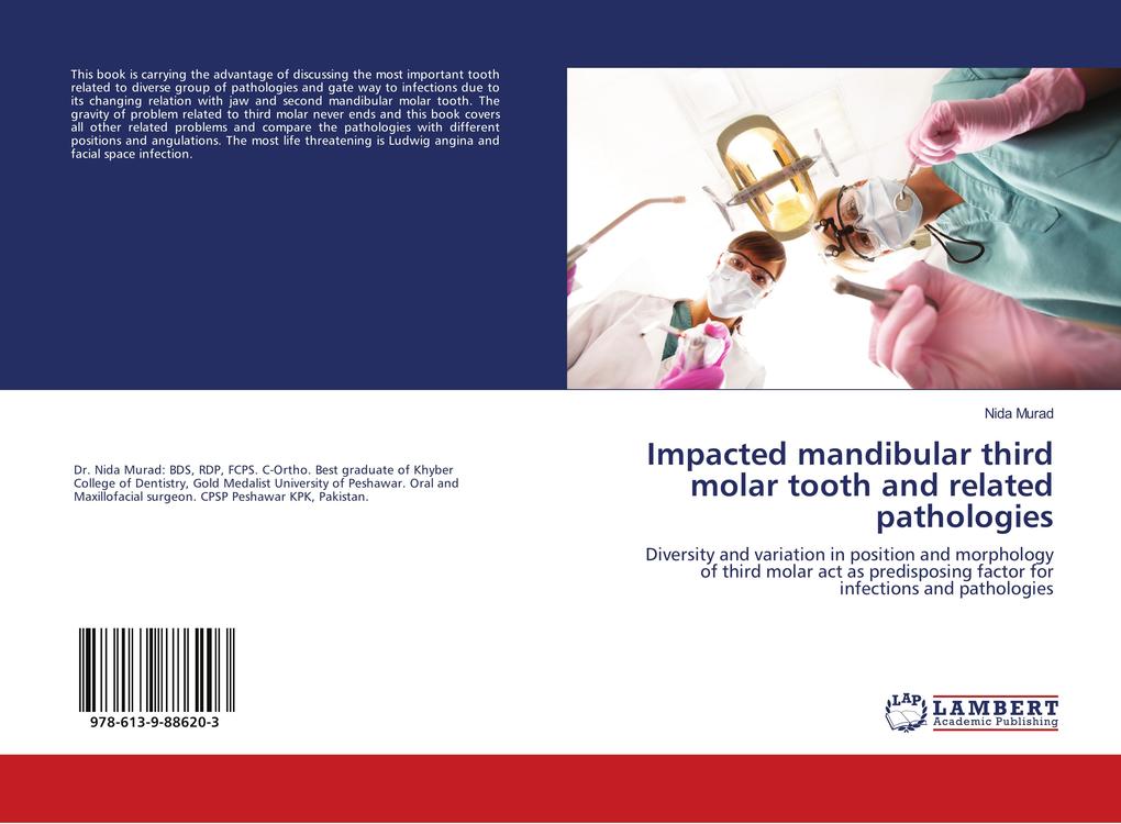 Impacted mandibular third molar tooth and related pathologies