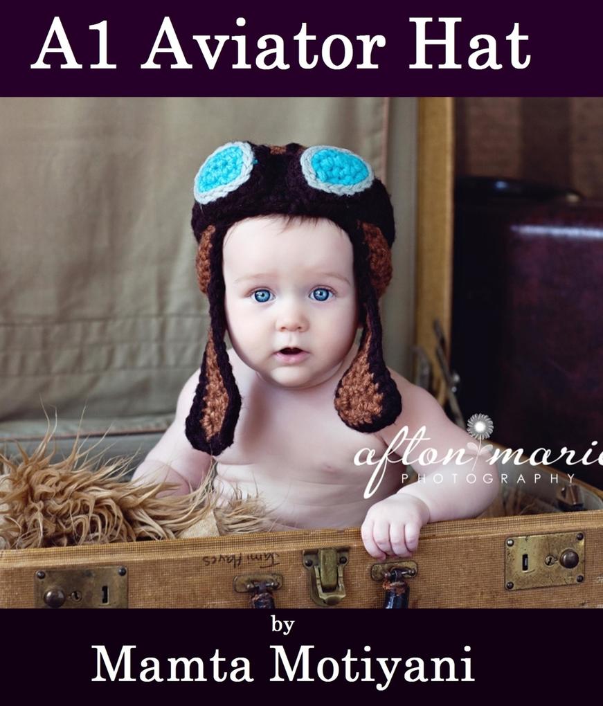 A1 Aviator Hat Crochet Pattern | Bomber Cap With Earflaps And Goggles (Easy Crochet Patterns #14)