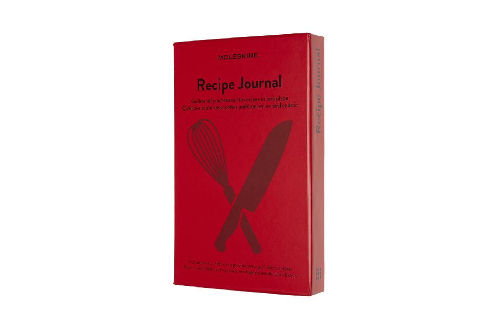 Moleskine Passion Journal Large/A5 Rezept Hard Cover Rot