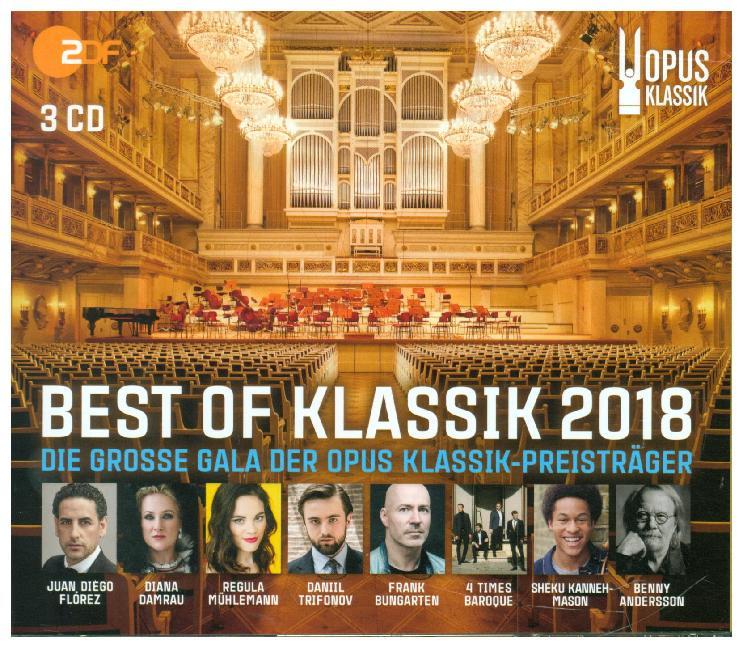 Best of Klassik 2018 3 Audio-CDs