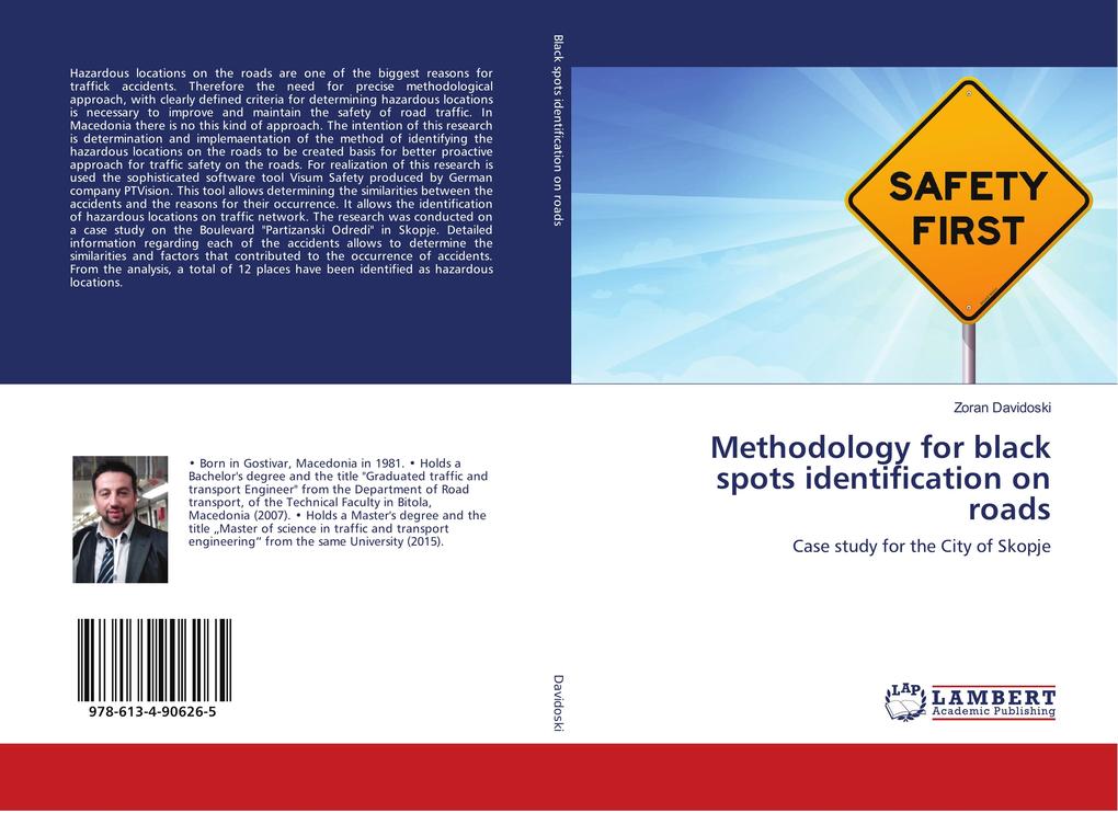 Methodology for black spots identification on roads