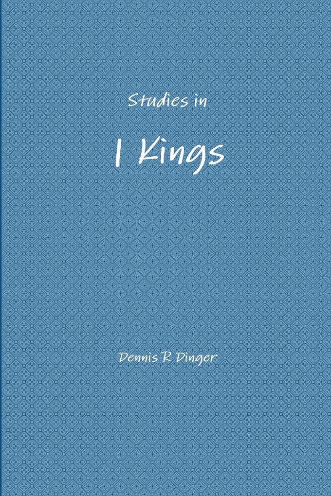 Studies in 1 Kings