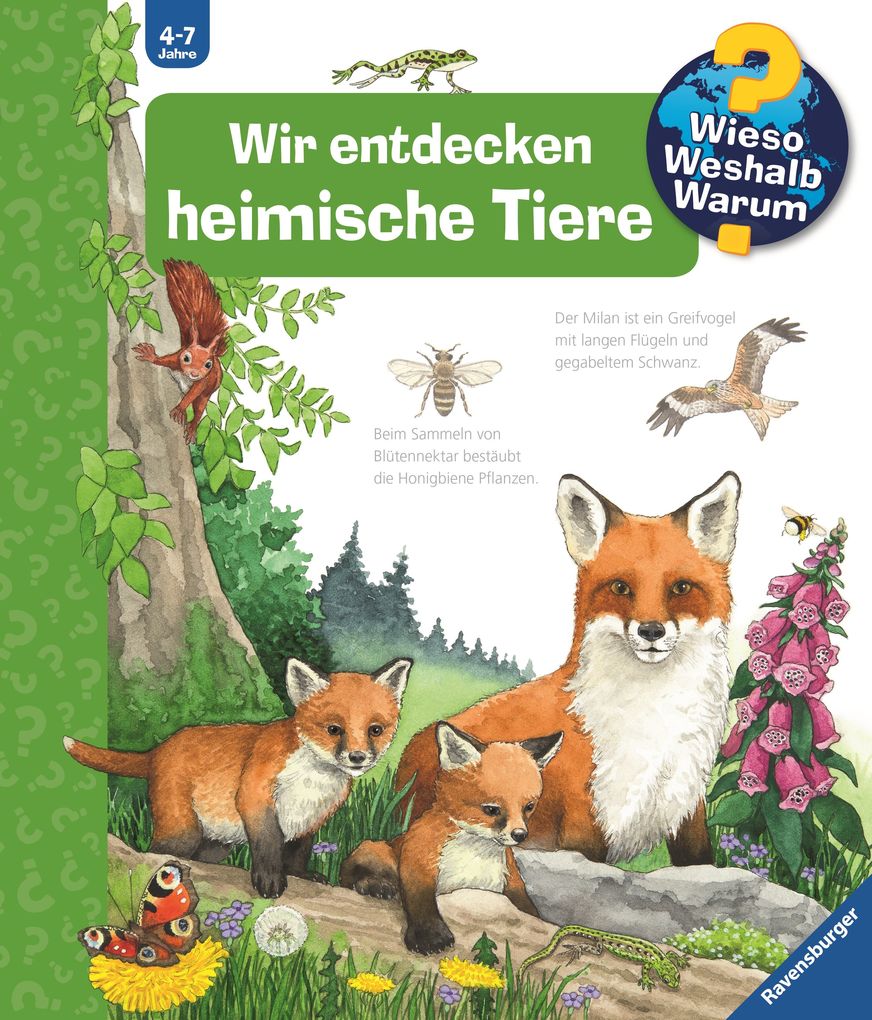 Image of Ravensburger Wieso Weshalb Warum - Wir entdecken heimische Tiere