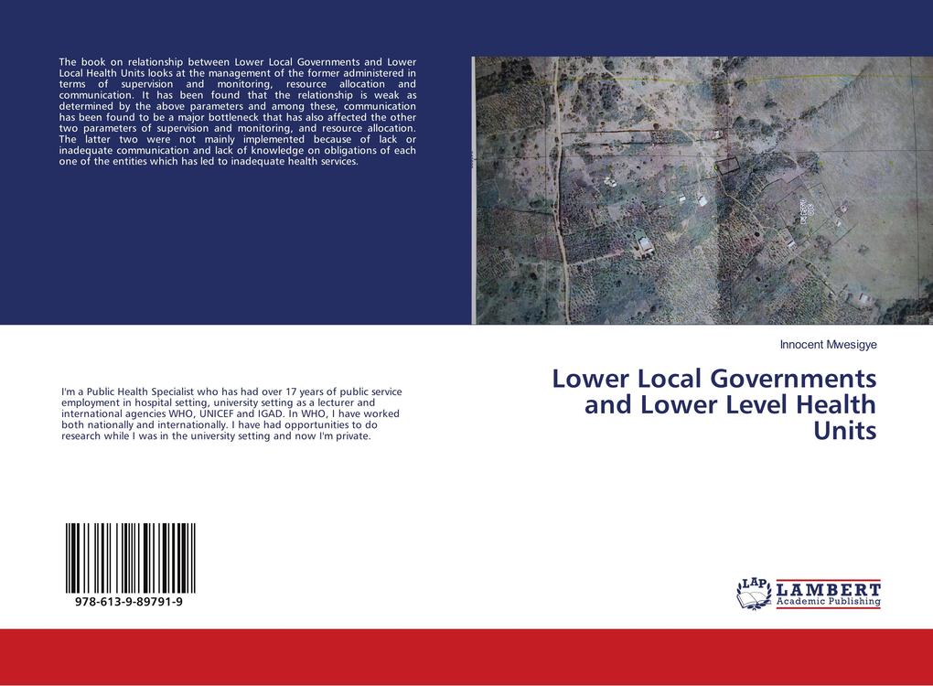 Lower Local Governments and Lower Level Health Units