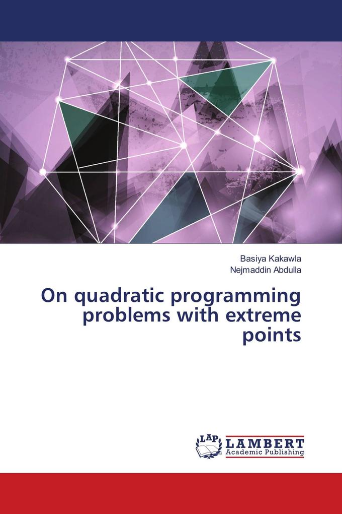 On quadratic programming problems with extreme points