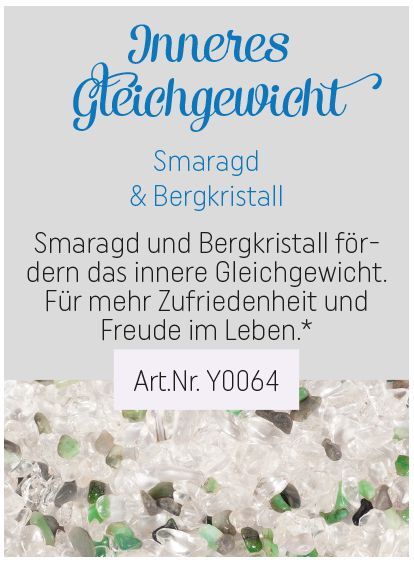 Edelsteinwasserstab - Inneres Gleichgewicht