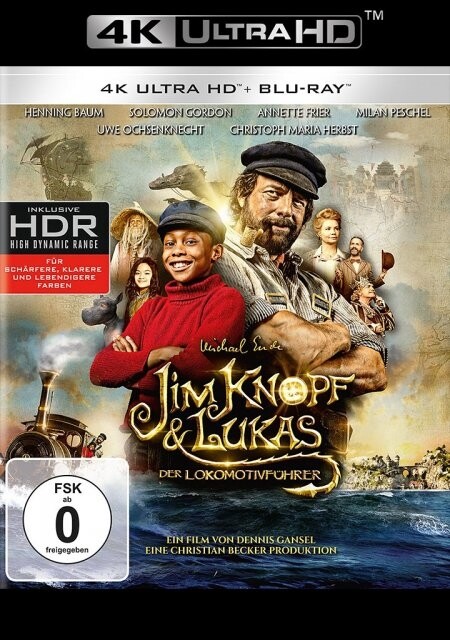 Jim Knopf und Lukas der Lokomotivführer 4K UHD-Blu-ray