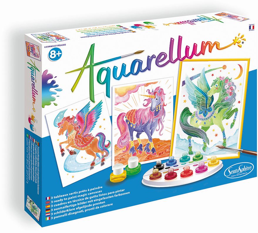 SentoSphere - Aquarellum GM Einhorn und Pegasus