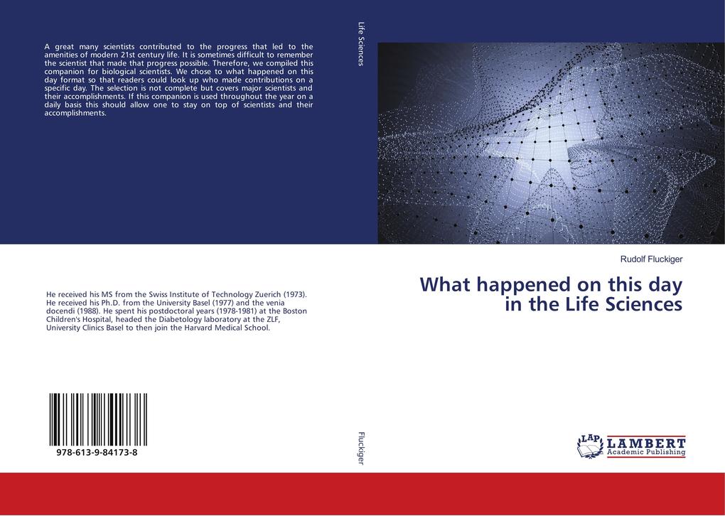 What happened on this day in the Life Sciences