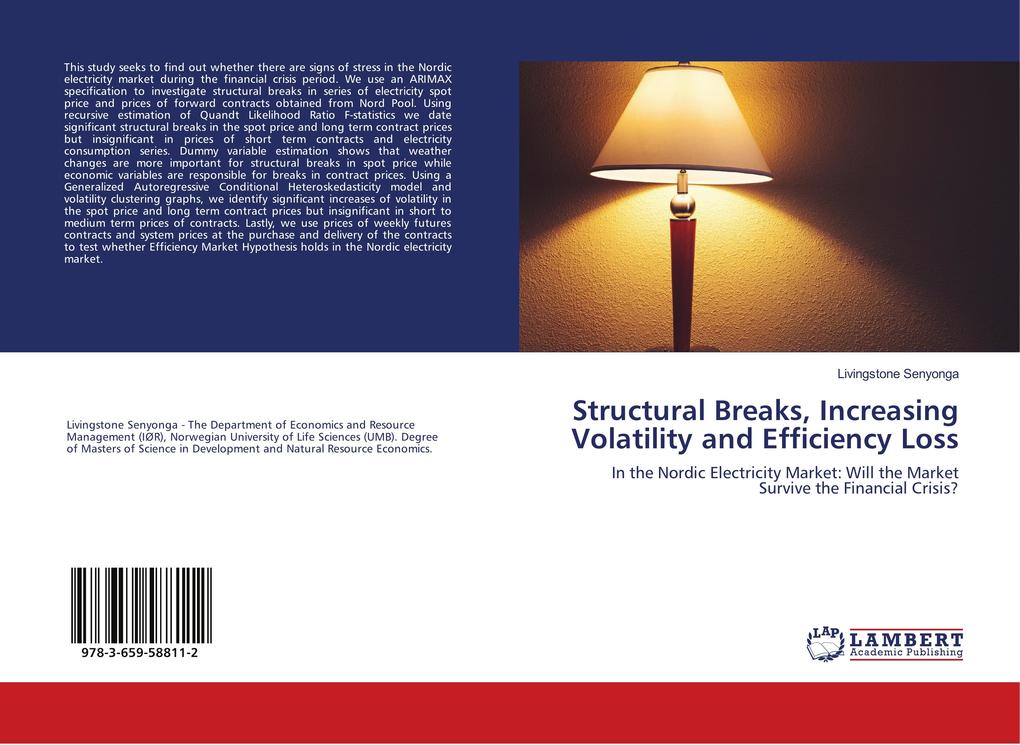Structural Breaks Increasing Volatility and Efficiency Loss