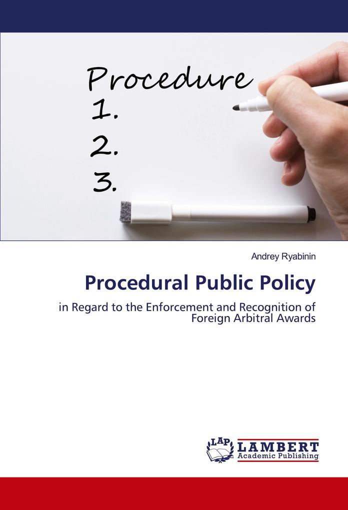 Procedural Public Policy
