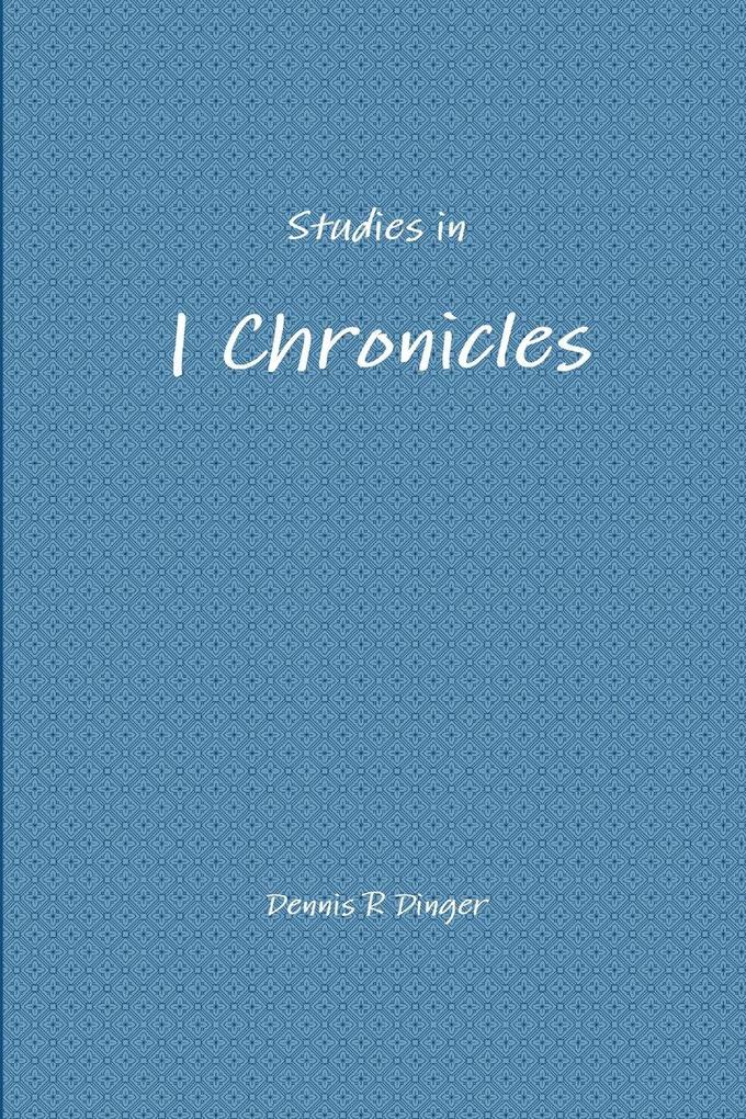 Studies in 1 Chronicles