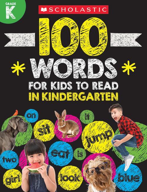 100 Words for Kids to Read in Kindergarten Workbook