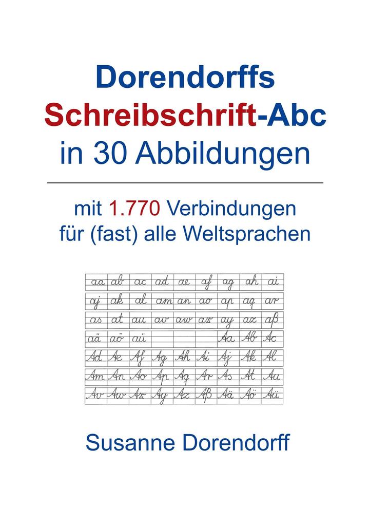 Dorendorffs Schreibschrift-Abc in 30 Abbildungen