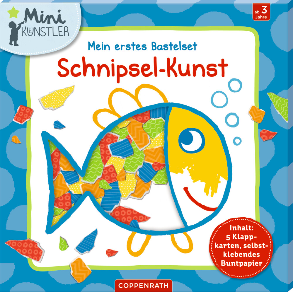 Mein erstes Bastelset: Schnipsel-Kunst