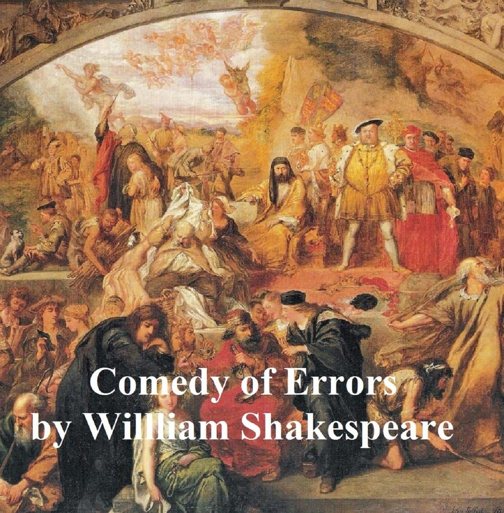 The Comedy of Errors with line numbers