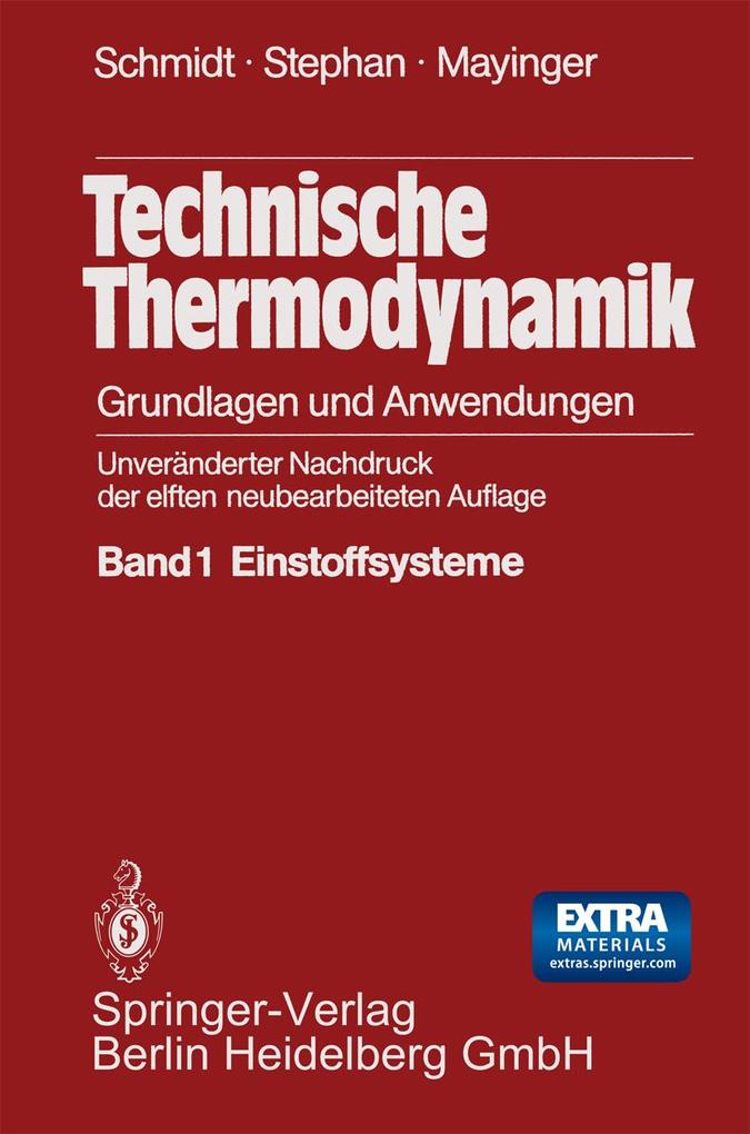 Technische Thermodynamik - Ernst Schmidt