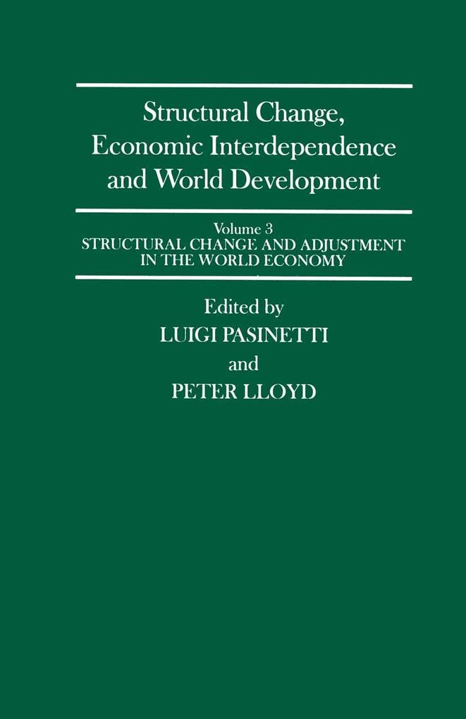 Structural Change Economic Interdependence and World Development