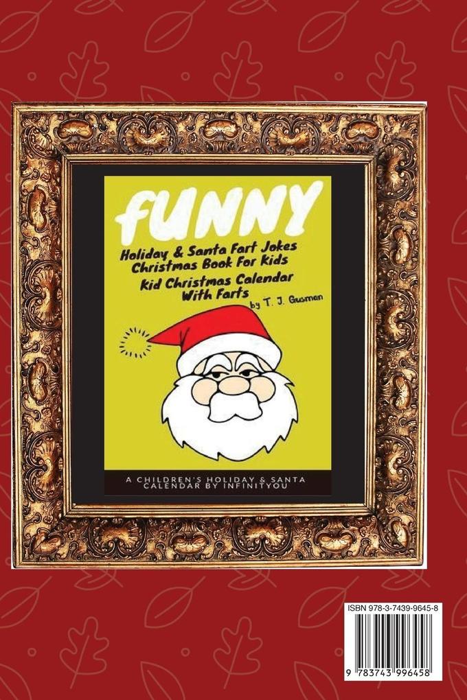 Funny Holiday & Santa Fart Jokes Christmas Book For Kids - Kid Christmas Calender With Farts