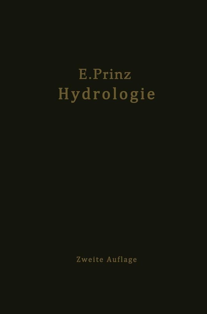 Handbuch der Hydrologie