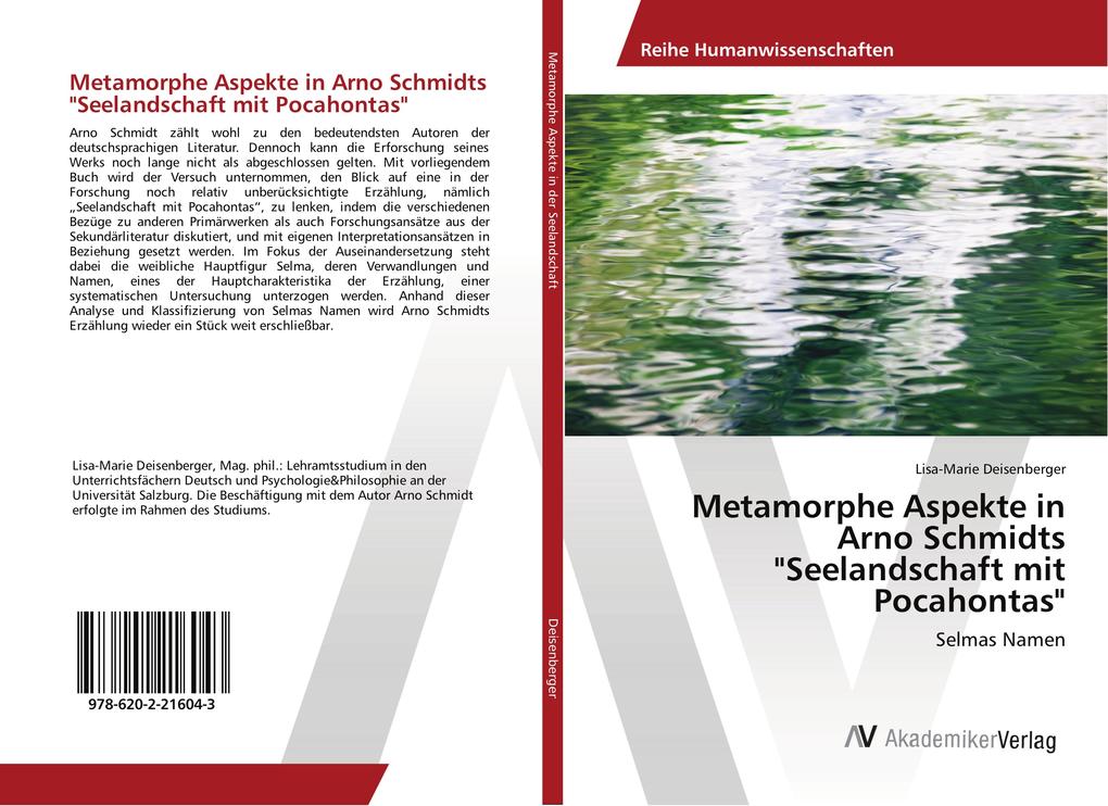 Metamorphe Aspekte in Arno Schmidts 'Seelandschaft mit Pocahontas'