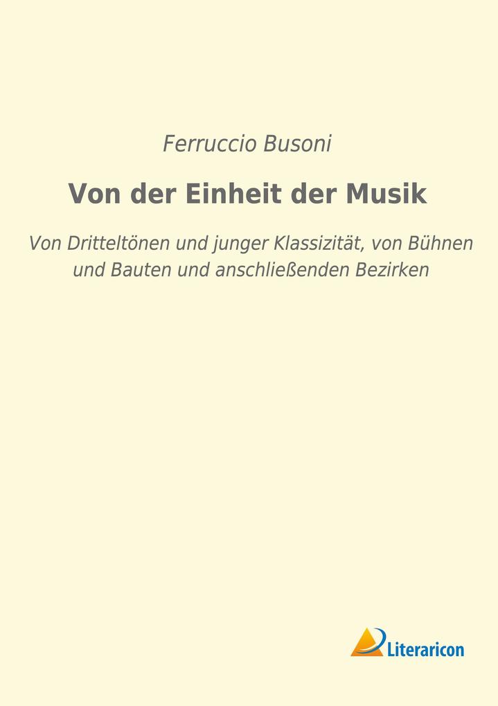 Von der Einheit der Musik