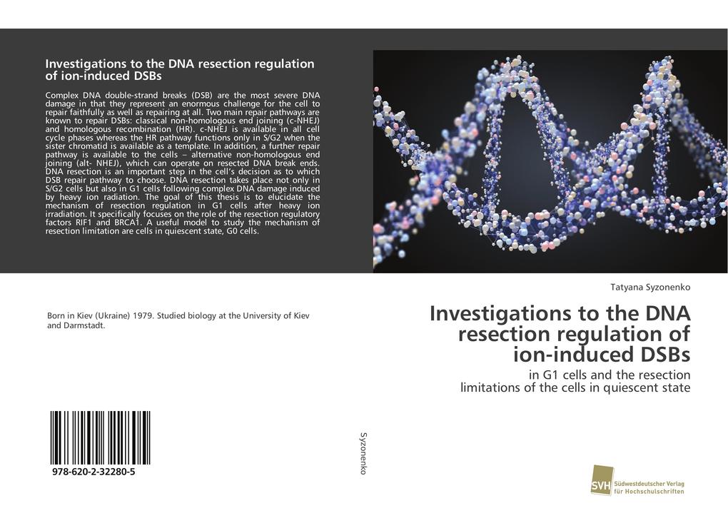 Investigations to the DNA resection regulation of ion-induced DSBs