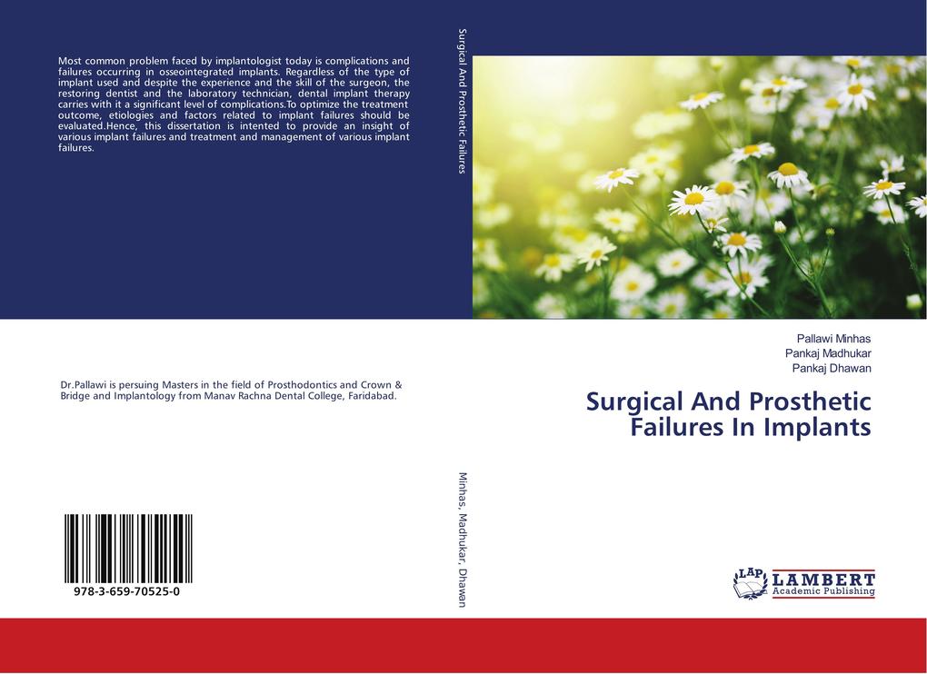 Surgical And Prosthetic Failures In Implants