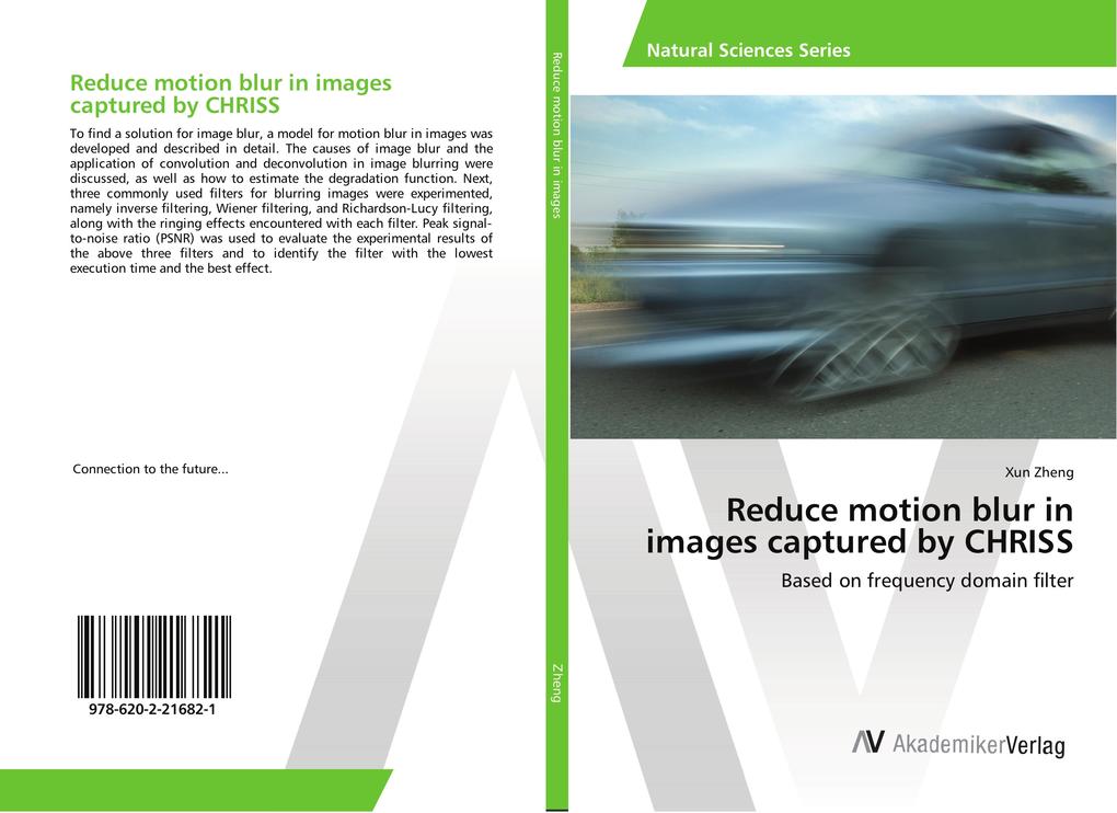 Reduce motion blur in images captured by CHRISS