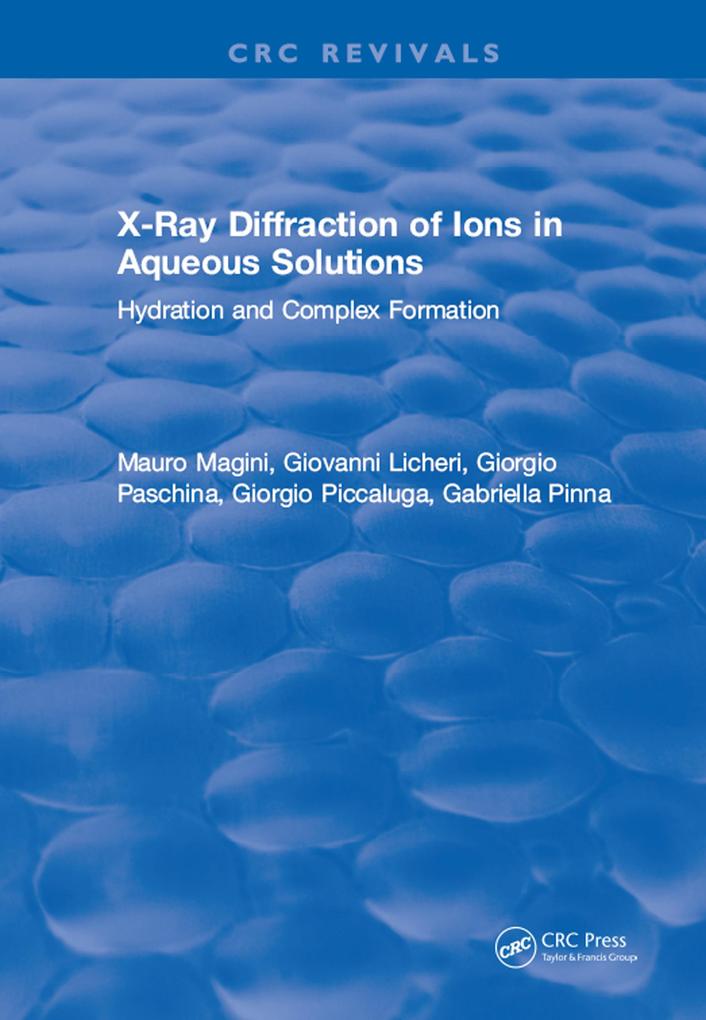 X-Ray Diffraction of Ions in Aqueous Solutions: Hydration and Complex Formation