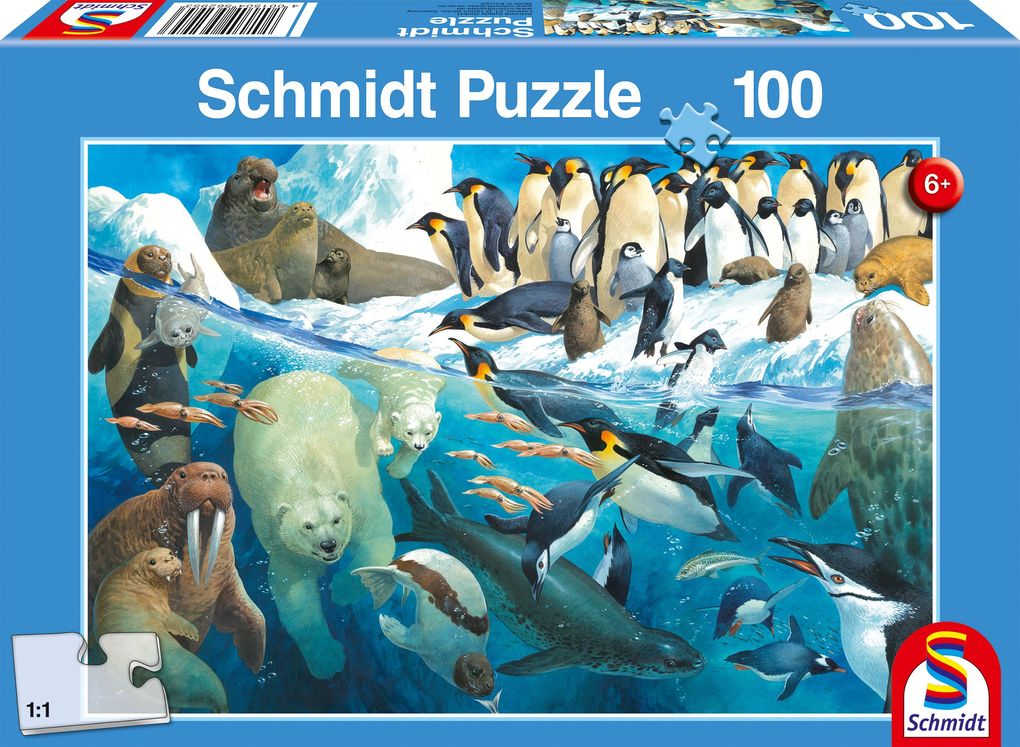 Image of Schmidt Spiele - Tiere am Polarkreis 100 Teile