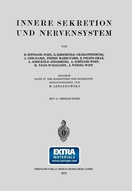 Innere Sekretion und Nervensystem - Hans Eppinger