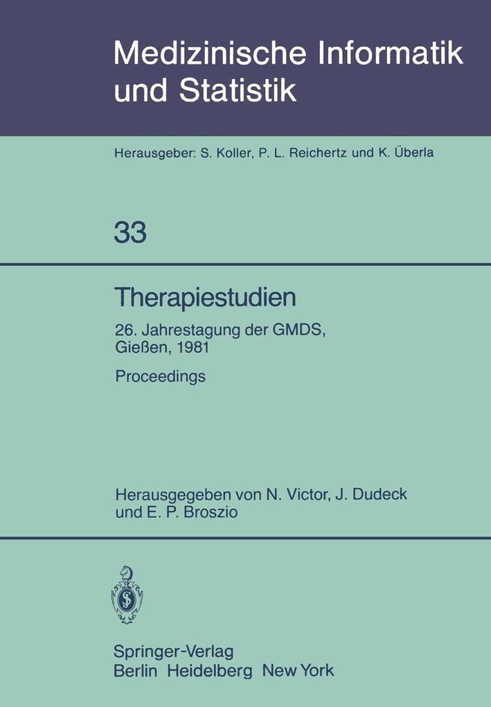 Therapiestudien