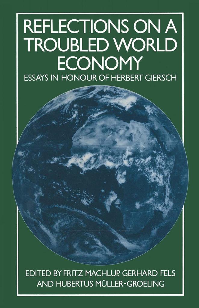 Reflections on a Troubled World Economy