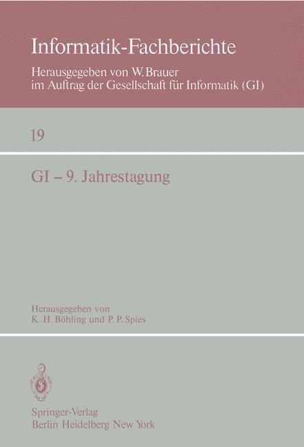 GI - 9. Jahrestagung