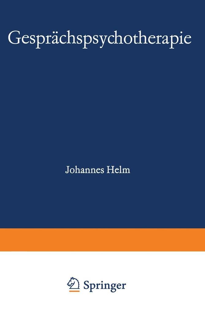 Gesprächspsychotherapie