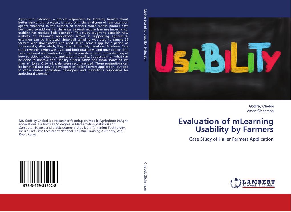 Evaluation of mLearning Usability by Farmers